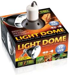 ExoTerra Aluminiowy reflektor UV Light Dome 18cm