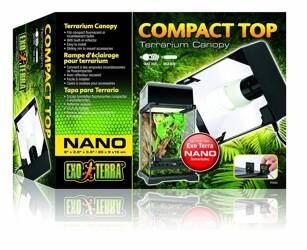 ExoTerra Oprawa oświetleniowa Compact Top NANO 20x9x15cm