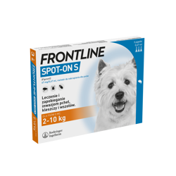 Frontline Spot On S krople dla małych psów 3szt.