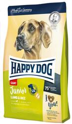 Happy Dog Junior Giant z jagnięciną i ryżem 15kg