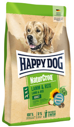 Happy Dog NaturCroq Adult z jagnięciną i ryżem 1kg