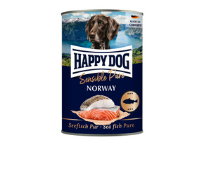 Happy Dog Sensible Pure Norway z rybami 400g