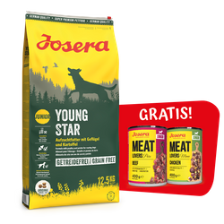 Josera Youngstar 12,5kg + 2 PUSZKI GRATIS