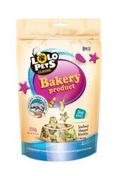 Lolo Pets Ciastka dla psa owoce morza w folii doypack 350g