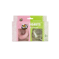 Lolo Pets Donuts o smaku owocowym i warzywnym 2 szt. 120 g