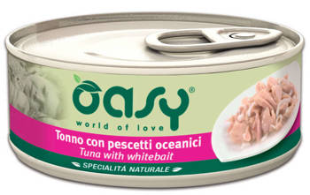 OASY Natural Adult Tuńczyk z mł. sardynkami 150g