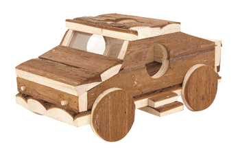 Panama Pet drewniany samochód dla gryzoni 25x16x11,5cm