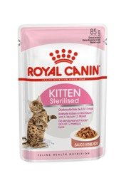 Royal Canin Kitten Sterilised 85g w sosie