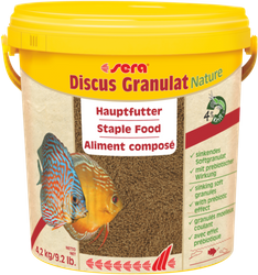 Sera Discus Granules Nature 4,2 kg/10L granulat pokarm dla pielęgnic