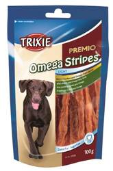 Trixie Premio Omega Stripes paski z kurczaka 100g