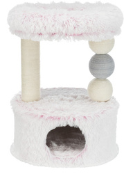 Trixie drapak stojący dla kota Harvey biało-różowy 54x40x73cm