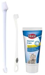 Trixie zestaw do pielęgnacji zębów dla kota