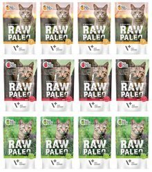 Vet Expert Raw Paleo Sterilised Mix Smaków 12x100g