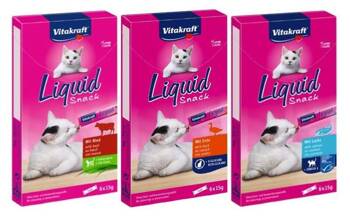 Vitakraft Cat Liquid Mix Smaków 18x15g