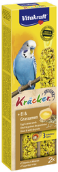 Vitakraft Kracker 2 szt. jajko i sezam dla papug 
