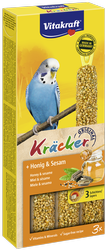 Vitakraft Kracker 3 szt. miód i sezam dla papug
