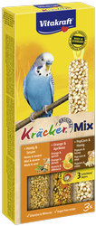 Vitakraft Kracker 3 szt. popcorn/miód/pomarańcza dla papug