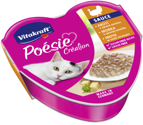 Vitakraft Poesie 85g SAUCE Indyk z Serem