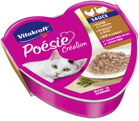 Vitakraft Poesie 85g SAUCE Kurczak z Indykiem