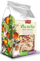 Vitapol mix jabłkowy dla gryzoni i królików 100g