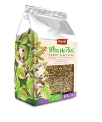 Vitapol vita herbal larwy mącznika dla gryzoni 80 g