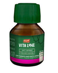 Vitapol vitaline na robaki dla papug i ptaków egzotycznych 50ml