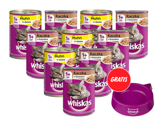 Whiskas Adult Mix Smaków w galaretce 24x400g