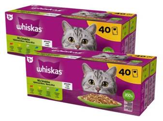 Whiskas Mix Smaków w galaretce 80x85g