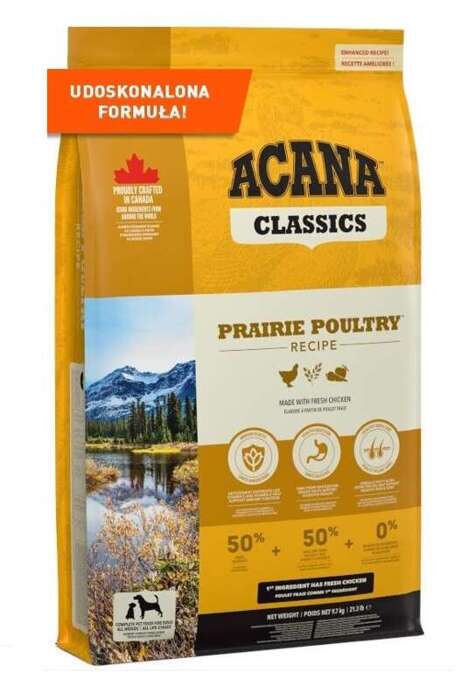 ACANA CLASSICS Prairie Poultry 9,7kg