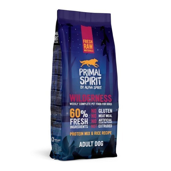 Alpha Spirit Primal Spirit 60% Wilderness 12 kg