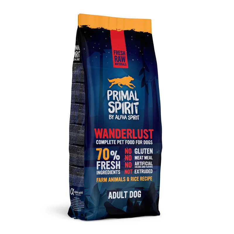 Alpha Spirit Primal Spirit 70% Wanderlust 12 kg