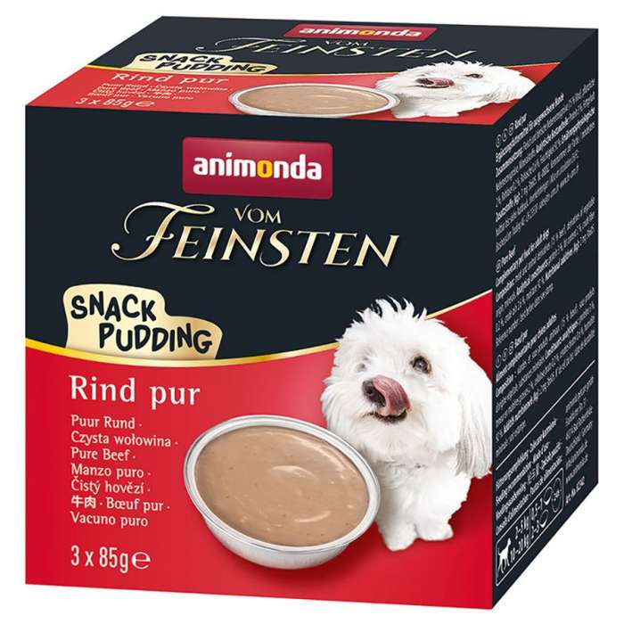 Animonda Adult Snack Pudding czysta wołowina 3x85g