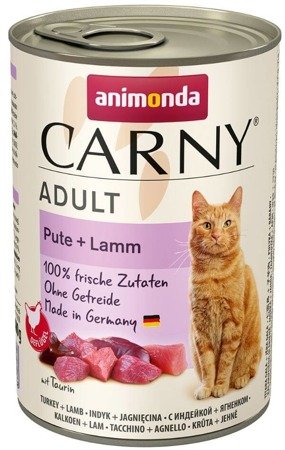 Animonda Carny Adult Indyk z jagnięciną 400g