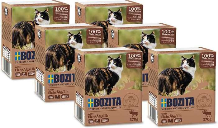 Bozita Feline Łoś w Galaretce 6x370g