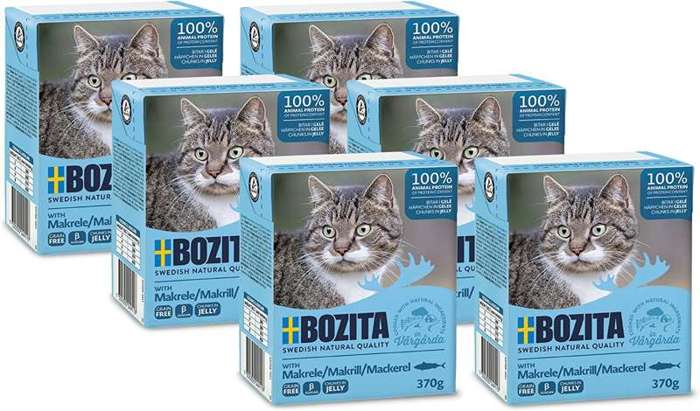 Bozita Feline Makrela w Galaretce 6x370g