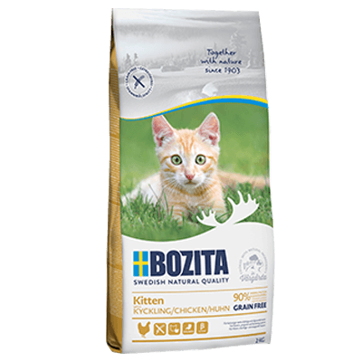 Bozita Kitten Grain Free z kurczakiem 2kg