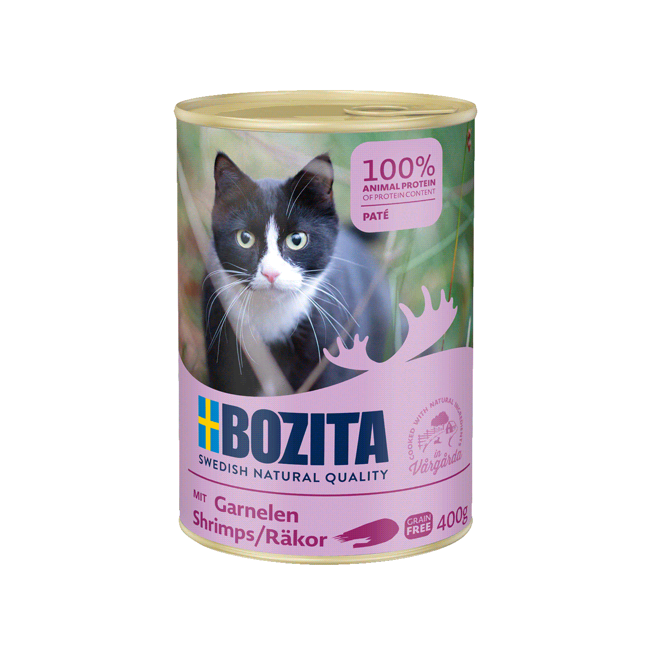 Bozita z krewetkami 6x400g