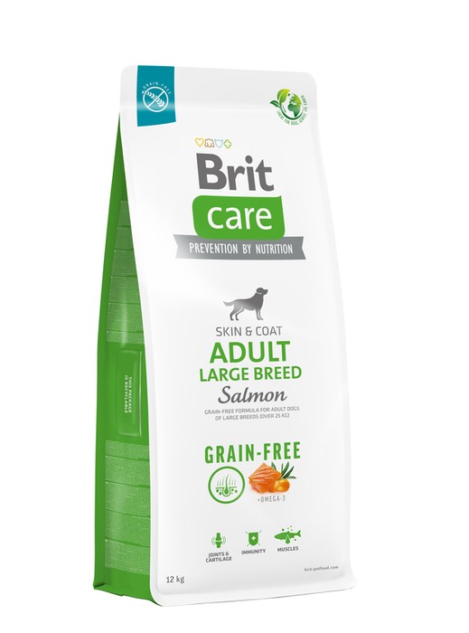 Brit Care Dog Grain-Free Adult Large Breed z łososiem 12kg 