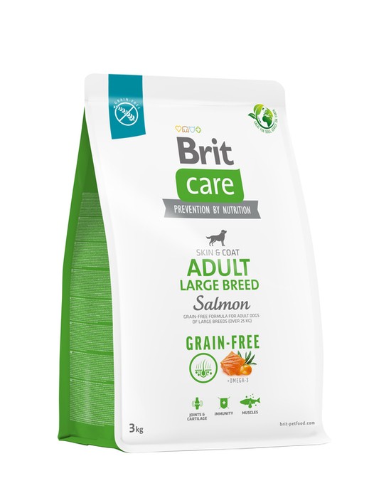 Brit Care Dog Grain-Free Adult Large Breed z łososiem 3kg 