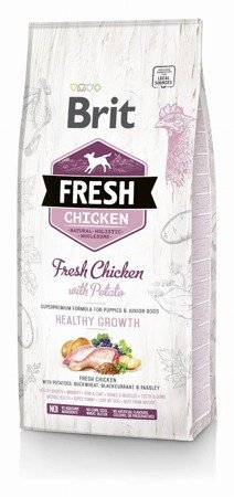 Brit Fresh Chicken With Potato Puppy Healthy Growth 12kg