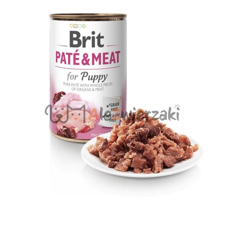 Brit Pate&Meat 400g Puppy