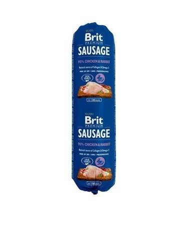 Brit Premium Sausage jagnięcina z kurczakiem 800g