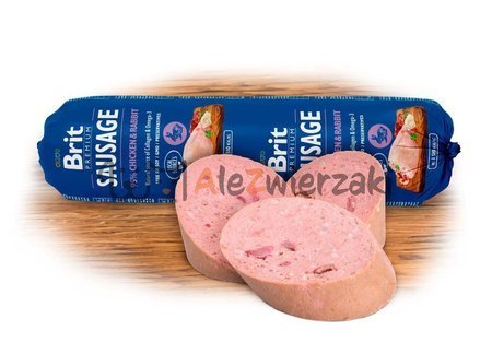 Brit Premium Sausage jagnięcina z kurczakiem 800g