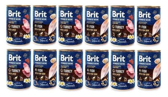 Brit Premium by Nature MIX 12x400g