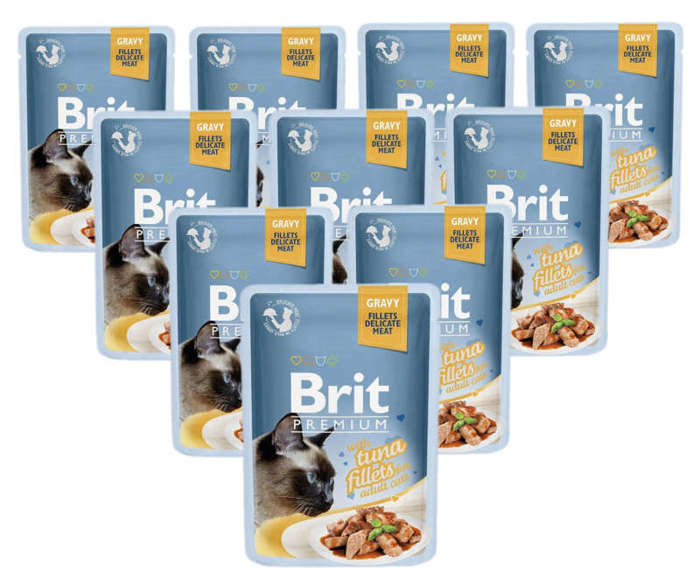 Brit Premium filety tuńczyka w sosie 24x85g