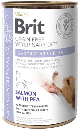 Brit Veterinary Diet Gastrointestinal Salmon&Pea 400g