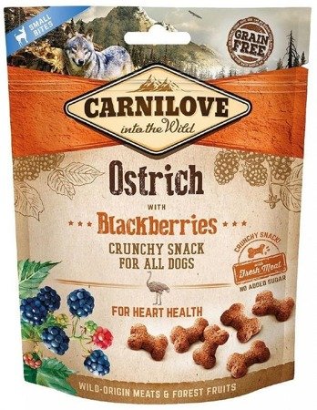 Carnilove 200g Crunchy Snack Struś z Jeżynami