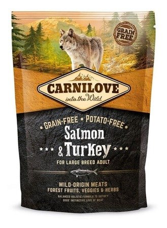 Carnilove Adult Large Salmon & Turkey 1,5kg