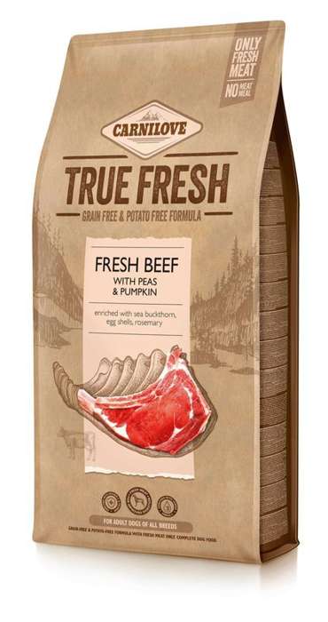 Carnilove True Fresh Adult z wołowiną 11,4kg  