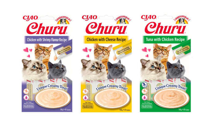 Churu Creamy Treat Mix Smaków 16x14g